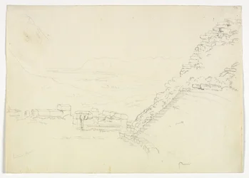 Teatro en Segesta, Sicilia, 1842